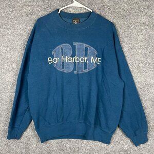 Vintage USA Olympics Bar‎ Harbour Men's Sweatshirt SZ L
